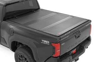 Toyota Tacoma Hard Tri-Fold Flip Up Bed Cover - 6' Bed - Rough Country - 2024+
